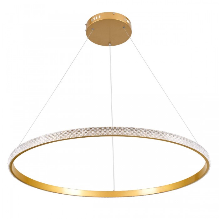 GloboStar® DIAMOND 61133 Κρεμαστό Φωτιστικό Δαχτυλίδι-Κύκλος LED CCT 67W 7689lm 360° AC 220-240V - Εναλλαγή Φωτισμού μέσω Τηλεχειριστηρίου All In One Ψυχρό 6000k+Φυσικό 4500k+Θερμό 2700k Dimmable Φ80cm - Χρυσό Βούρτσας - 3 Years Warranty GloboStar® DIAMOND 61133 Κρεμαστό Φωτιστικό Δαχτυλίδι-Κύκλος LED CCT 67W 7689lm 360° AC 220-240V - Εναλλαγή Φωτισμού μέσω Τηλεχειριστηρίου All In One Ψυχρό 6000k+Φυσικό 4500k+Θερμό 2700k Dimmable Φ80cm - Χρυσό Βούρτσας - 3 Years Warranty