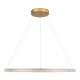 GloboStar® DIAMOND 61133 Κρεμαστό Φωτιστικό Δαχτυλίδι-Κύκλος LED CCT 67W 7689lm 360° AC 220-240V - Εναλλαγή Φωτισμού μέσω Τηλεχειριστηρίου All In One Ψυχρό 6000k+Φυσικό 4500k+Θερμό 2700k Dimmable Φ80cm - Χρυσό Βούρτσας - 3 Years Warranty GloboStar® DIAMOND 61133 Κρεμαστό Φωτιστικό Δαχτυλίδι-Κύκλος LED CCT 67W 7689lm 360° AC 220-240V - Εναλλαγή Φωτισμού μέσω Τηλεχειριστηρίου All In One Ψυχρό 6000k+Φυσικό 4500k+Θερμό 2700k Dimmable Φ80cm - Χρυσό Βούρτσας - 3 Years Warranty