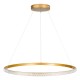 GloboStar® DIAMOND 61133 Κρεμαστό Φωτιστικό Δαχτυλίδι-Κύκλος LED CCT 67W 7689lm 360° AC 220-240V - Εναλλαγή Φωτισμού μέσω Τηλεχειριστηρίου All In One Ψυχρό 6000k+Φυσικό 4500k+Θερμό 2700k Dimmable Φ80cm - Χρυσό Βούρτσας - 3 Years Warranty GloboStar® DIAMOND 61133 Κρεμαστό Φωτιστικό Δαχτυλίδι-Κύκλος LED CCT 67W 7689lm 360° AC 220-240V - Εναλλαγή Φωτισμού μέσω Τηλεχειριστηρίου All In One Ψυχρό 6000k+Φυσικό 4500k+Θερμό 2700k Dimmable Φ80cm - Χρυσό Βούρτσας - 3 Years Warranty
