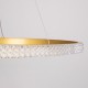 GloboStar® DIAMOND 61133 Κρεμαστό Φωτιστικό Δαχτυλίδι-Κύκλος LED CCT 67W 7689lm 360° AC 220-240V - Εναλλαγή Φωτισμού μέσω Τηλεχειριστηρίου All In One Ψυχρό 6000k+Φυσικό 4500k+Θερμό 2700k Dimmable Φ80cm - Χρυσό Βούρτσας - 3 Years Warranty GloboStar® DIAMOND 61133 Κρεμαστό Φωτιστικό Δαχτυλίδι-Κύκλος LED CCT 67W 7689lm 360° AC 220-240V - Εναλλαγή Φωτισμού μέσω Τηλεχειριστηρίου All In One Ψυχρό 6000k+Φυσικό 4500k+Θερμό 2700k Dimmable Φ80cm - Χρυσό Βούρτσας - 3 Years Warranty