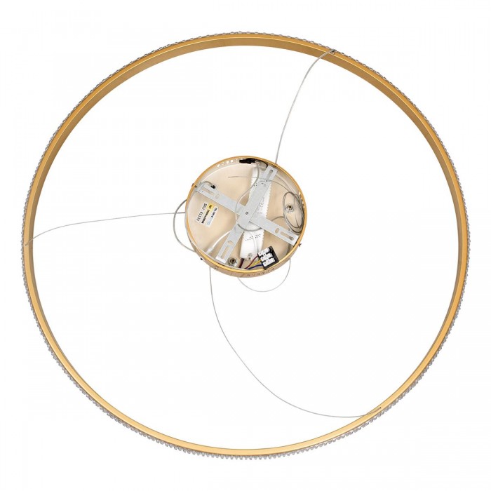 GloboStar® DIAMOND 61133 Κρεμαστό Φωτιστικό Δαχτυλίδι-Κύκλος LED CCT 67W 7689lm 360° AC 220-240V - Εναλλαγή Φωτισμού μέσω Τηλεχειριστηρίου All In One Ψυχρό 6000k+Φυσικό 4500k+Θερμό 2700k Dimmable Φ80cm - Χρυσό Βούρτσας - 3 Years Warranty GloboStar® DIAMOND 61133 Κρεμαστό Φωτιστικό Δαχτυλίδι-Κύκλος LED CCT 67W 7689lm 360° AC 220-240V - Εναλλαγή Φωτισμού μέσω Τηλεχειριστηρίου All In One Ψυχρό 6000k+Φυσικό 4500k+Θερμό 2700k Dimmable Φ80cm - Χρυσό Βούρτσας - 3 Years Warranty