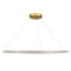 GloboStar® DIAMOND 61135 Κρεμαστό Φωτιστικό Δαχτυλίδι-Κύκλος LED CCT 75W 8743lm 360° AC 220-240V - Εναλλαγή Φωτισμού μέσω Τηλεχειριστηρίου All In One Ψυχρό 6000k+Φυσικό 4500k+Θερμό 2700k Dimmable Φ100cm - Χρυσό Βούρτσας - 3 Years Warranty GloboStar® DIAMOND 61135 Κρεμαστό Φωτιστικό Δαχτυλίδι-Κύκλος LED CCT 75W 8743lm 360° AC 220-240V - Εναλλαγή Φωτισμού μέσω Τηλεχειριστηρίου All In One Ψυχρό 6000k+Φυσικό 4500k+Θερμό 2700k Dimmable Φ100cm - Χρυσό Βούρτσας - 3 Years Warranty