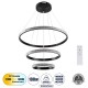 GloboStar® DIAMOND TRIO 61136 Κρεμαστό Φωτιστικό Δαχτυλίδι-Κύκλος LED CCT 100W 12123lm 360° AC 220-240V - Εναλλαγή Φωτισμού μέσω Τηλεχειριστηρίου All In One Ψυχρό 6000k+Φυσικό 4500k+Θερμό 2700k Dimmable Φ25+40+60cm - Μαύρο - 3 Years Warranty GloboStar® DIAMOND TRIO 61136 Κρεμαστό Φωτιστικό Δαχτυλίδι-Κύκλος LED CCT 100W 12123lm 360° AC 220-240V - Εναλλαγή Φωτισμού μέσω Τηλεχειριστηρίου All In One Ψυχρό 6000k+Φυσικό 4500k+Θερμό 2700k Dimmable Φ25+40+60cm - Μαύρο - 3 Years Warranty