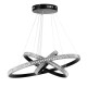 GloboStar® DIAMOND TRIO 61136-DECO Κρεμαστό Φωτιστικό Δαχτυλίδι-Κύκλος LED CCT 100W 12123lm 360° AC 220-240V - Εναλλαγή Φωτισμού μέσω Τηλεχειριστηρίου All In One Ψυχρό 6000k+Φυσικό 4500k+Θερμό 2700k Dimmable Φ25+40+60cm - Μαύρο - 3 Years Warranty GloboStar® DIAMOND TRIO 61136-DECO Κρεμαστό Φωτιστικό Δαχτυλίδι-Κύκλος LED CCT 100W 12123lm 360° AC 220-240V - Εναλλαγή Φωτισμού μέσω Τηλεχειριστηρίου All In One Ψυχρό 6000k+Φυσικό 4500k+Θερμό 2700k Dimmable Φ25+40+60cm - Μαύρο - 3 Years Warranty