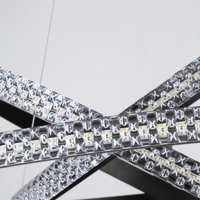 GloboStar® DIAMOND TRIO 61136-DECO Κρεμαστό Φωτιστικό Δαχτυλίδι-Κύκλος LED CCT 100W 12123lm 360° AC 220-240V - Εναλλαγή Φωτισμού μέσω Τηλεχειριστηρίου All In One Ψυχρό 6000k+Φυσικό 4500k+Θερμό 2700k Dimmable Φ25+40+60cm - Μαύρο - 3 Years Warranty GloboStar® DIAMOND TRIO 61136-DECO Κρεμαστό Φωτιστικό Δαχτυλίδι-Κύκλος LED CCT 100W 12123lm 360° AC 220-240V - Εναλλαγή Φωτισμού μέσω Τηλεχειριστηρίου All In One Ψυχρό 6000k+Φυσικό 4500k+Θερμό 2700k Dimmable Φ25+40+60cm - Μαύρο - 3 Years Warranty