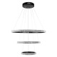 GloboStar® DIAMOND TRIO 61136-DECO Κρεμαστό Φωτιστικό Δαχτυλίδι-Κύκλος LED CCT 100W 12123lm 360° AC 220-240V - Εναλλαγή Φωτισμού μέσω Τηλεχειριστηρίου All In One Ψυχρό 6000k+Φυσικό 4500k+Θερμό 2700k Dimmable Φ25+40+60cm - Μαύρο - 3 Years Warranty GloboStar® DIAMOND TRIO 61136-DECO Κρεμαστό Φωτιστικό Δαχτυλίδι-Κύκλος LED CCT 100W 12123lm 360° AC 220-240V - Εναλλαγή Φωτισμού μέσω Τηλεχειριστηρίου All In One Ψυχρό 6000k+Φυσικό 4500k+Θερμό 2700k Dimmable Φ25+40+60cm - Μαύρο - 3 Years Warranty