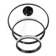 GloboStar® DIAMOND TRIO 61136-DECO Κρεμαστό Φωτιστικό Δαχτυλίδι-Κύκλος LED CCT 100W 12123lm 360° AC 220-240V - Εναλλαγή Φωτισμού μέσω Τηλεχειριστηρίου All In One Ψυχρό 6000k+Φυσικό 4500k+Θερμό 2700k Dimmable Φ25+40+60cm - Μαύρο - 3 Years Warranty GloboStar® DIAMOND TRIO 61136-DECO Κρεμαστό Φωτιστικό Δαχτυλίδι-Κύκλος LED CCT 100W 12123lm 360° AC 220-240V - Εναλλαγή Φωτισμού μέσω Τηλεχειριστηρίου All In One Ψυχρό 6000k+Φυσικό 4500k+Θερμό 2700k Dimmable Φ25+40+60cm - Μαύρο - 3 Years Warranty