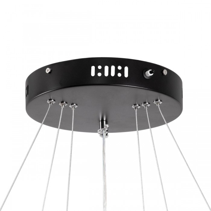GloboStar® DIAMOND TRIO 61136-DECO Κρεμαστό Φωτιστικό Δαχτυλίδι-Κύκλος LED CCT 100W 12123lm 360° AC 220-240V - Εναλλαγή Φωτισμού μέσω Τηλεχειριστηρίου All In One Ψυχρό 6000k+Φυσικό 4500k+Θερμό 2700k Dimmable Φ25+40+60cm - Μαύρο - 3 Years Warranty GloboStar® DIAMOND TRIO 61136-DECO Κρεμαστό Φωτιστικό Δαχτυλίδι-Κύκλος LED CCT 100W 12123lm 360° AC 220-240V - Εναλλαγή Φωτισμού μέσω Τηλεχειριστηρίου All In One Ψυχρό 6000k+Φυσικό 4500k+Θερμό 2700k Dimmable Φ25+40+60cm - Μαύρο - 3 Years Warranty