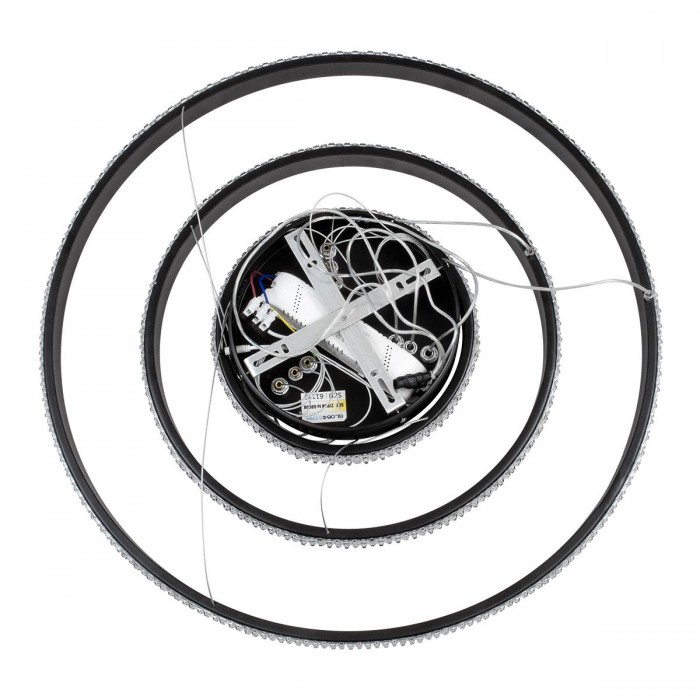 GloboStar® DIAMOND TRIO 61136-DECO Κρεμαστό Φωτιστικό Δαχτυλίδι-Κύκλος LED CCT 100W 12123lm 360° AC 220-240V - Εναλλαγή Φωτισμού μέσω Τηλεχειριστηρίου All In One Ψυχρό 6000k+Φυσικό 4500k+Θερμό 2700k Dimmable Φ25+40+60cm - Μαύρο - 3 Years Warranty GloboStar® DIAMOND TRIO 61136-DECO Κρεμαστό Φωτιστικό Δαχτυλίδι-Κύκλος LED CCT 100W 12123lm 360° AC 220-240V - Εναλλαγή Φωτισμού μέσω Τηλεχειριστηρίου All In One Ψυχρό 6000k+Φυσικό 4500k+Θερμό 2700k Dimmable Φ25+40+60cm - Μαύρο - 3 Years Warranty