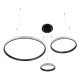 GloboStar® DIAMOND TRIO 61142 Κρεμαστό Φωτιστικό Δαχτυλίδι-Κύκλος LED CCT 100W 12123lm 360° AC 220-240V - Εναλλαγή Φωτισμού μέσω Τηλεχειριστηρίου All In One Ψυχρό 6000k+Φυσικό 4500k+Θερμό 2700k Dimmable Φ25+40+60cm - Μαύρο - 3 Years Warranty GloboStar® DIAMOND TRIO 61142 Κρεμαστό Φωτιστικό Δαχτυλίδι-Κύκλος LED CCT 100W 12123lm 360° AC 220-240V - Εναλλαγή Φωτισμού μέσω Τηλεχειριστηρίου All In One Ψυχρό 6000k+Φυσικό 4500k+Θερμό 2700k Dimmable Φ25+40+60cm - Μαύρο - 3 Years Warranty