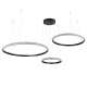 GloboStar® DIAMOND TRIO 61144 Κρεμαστό Φωτιστικό Δαχτυλίδι-Κύκλος LED CCT 120W 14723lm 360° AC 220-240V - Εναλλαγή Φωτισμού μέσω Τηλεχειριστηρίου All In One Ψυχρό 6000k+Φυσικό 4500k+Θερμό 2700k Dimmable Φ40+60+80cm - Μαύρο - 3 Years Warranty GloboStar® DIAMOND TRIO 61144 Κρεμαστό Φωτιστικό Δαχτυλίδι-Κύκλος LED CCT 120W 14723lm 360° AC 220-240V - Εναλλαγή Φωτισμού μέσω Τηλεχειριστηρίου All In One Ψυχρό 6000k+Φυσικό 4500k+Θερμό 2700k Dimmable Φ40+60+80cm - Μαύρο - 3 Years Warranty