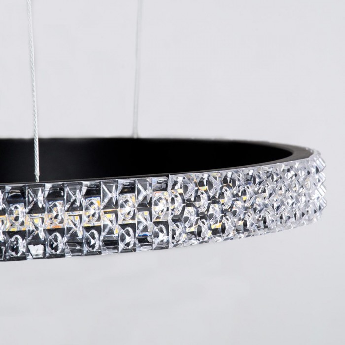 GloboStar® DIAMOND TETRA 61148 Κρεμαστό Φωτιστικό Δαχτυλίδι-Κύκλος LED CCT 150W 18379lm 360° AC 220-240V - Εναλλαγή Φωτισμού μέσω Τηλεχειριστηρίου All In One Ψυχρό 6000k+Φυσικό 4500k+Θερμό 2700k Dimmable Φ25+40+60+80cm - Μαύρο - 3 Years Warranty GloboStar® DIAMOND TETRA 61148 Κρεμαστό Φωτιστικό Δαχτυλίδι-Κύκλος LED CCT 150W 18379lm 360° AC 220-240V - Εναλλαγή Φωτισμού μέσω Τηλεχειριστηρίου All In One Ψυχρό 6000k+Φυσικό 4500k+Θερμό 2700k Dimmable Φ25+40+60+80cm - Μαύρο - 3 Years Warranty