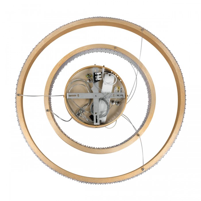 GloboStar® DIAMOND DUO 61151 Κρεμαστό Φωτιστικό Δαχτυλίδι-Κύκλος LED CCT 75W 8743lm 360° AC 220-240V - Εναλλαγή Φωτισμού μέσω Τηλεχειριστηρίου All In One Ψυχρό 6000k+Φυσικό 4500k+Θερμό 2700k Dimmable Φ40+60cm - Χρυσό Βούρτσας - 3 Years Warranty GloboStar® DIAMOND DUO 61151 Κρεμαστό Φωτιστικό Δαχτυλίδι-Κύκλος LED CCT 75W 8743lm 360° AC 220-240V - Εναλλαγή Φωτισμού μέσω Τηλεχειριστηρίου All In One Ψυχρό 6000k+Φυσικό 4500k+Θερμό 2700k Dimmable Φ40+60cm - Χρυσό Βούρτσας - 3 Years Warranty