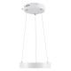 GloboStar® NEMESIS 61153 Κρεμαστό Φωτιστικό Δαχτυλίδι-Κύκλος LED CCT 20W 2356lm 360° AC 220-240V - Εναλλαγή Φωτισμού μέσω Τηλεχειριστηρίου All In One Ψυχρό 6000k+Φυσικό 4500k+Θερμό 2700k Dimmable Φ25cm - Λευκό - 3 Years Warranty GloboStar® NEMESIS 61153 Κρεμαστό Φωτιστικό Δαχτυλίδι-Κύκλος LED CCT 20W 2356lm 360° AC 220-240V - Εναλλαγή Φωτισμού μέσω Τηλεχειριστηρίου All In One Ψυχρό 6000k+Φυσικό 4500k+Θερμό 2700k Dimmable Φ25cm - Λευκό - 3 Years Warranty