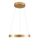 GloboStar® NEMESIS 61157 Κρεμαστό Φωτιστικό Δαχτυλίδι-Κύκλος LED CCT 30W 3513lm 360° AC 220-240V - Εναλλαγή Φωτισμού μέσω Τηλεχειριστηρίου All In One Ψυχρό 6000k+Φυσικό 4500k+Θερμό 2700k Dimmable Φ40cm - Χρυσό Βούρτσας - 3 Years Warranty GloboStar® NEMESIS 61157 Κρεμαστό Φωτιστικό Δαχτυλίδι-Κύκλος LED CCT 30W 3513lm 360° AC 220-240V - Εναλλαγή Φωτισμού μέσω Τηλεχειριστηρίου All In One Ψυχρό 6000k+Φυσικό 4500k+Θερμό 2700k Dimmable Φ40cm - Χρυσό Βούρτσας - 3 Years Warranty