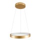 GloboStar® NEMESIS 61157 Κρεμαστό Φωτιστικό Δαχτυλίδι-Κύκλος LED CCT 30W 3513lm 360° AC 220-240V - Εναλλαγή Φωτισμού μέσω Τηλεχειριστηρίου All In One Ψυχρό 6000k+Φυσικό 4500k+Θερμό 2700k Dimmable Φ40cm - Χρυσό Βούρτσας - 3 Years Warranty GloboStar® NEMESIS 61157 Κρεμαστό Φωτιστικό Δαχτυλίδι-Κύκλος LED CCT 30W 3513lm 360° AC 220-240V - Εναλλαγή Φωτισμού μέσω Τηλεχειριστηρίου All In One Ψυχρό 6000k+Φυσικό 4500k+Θερμό 2700k Dimmable Φ40cm - Χρυσό Βούρτσας - 3 Years Warranty