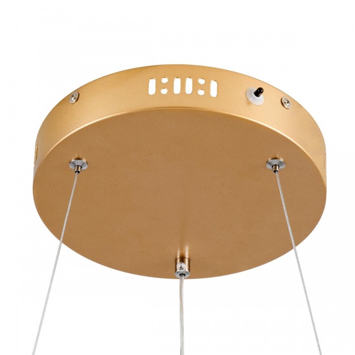 GloboStar® NEMESIS 61157 Κρεμαστό Φωτιστικό Δαχτυλίδι-Κύκλος LED CCT 30W 3513lm 360° AC 220-240V - Εναλλαγή Φωτισμού μέσω Τηλεχειριστηρίου All In One Ψυχρό 6000k+Φυσικό 4500k+Θερμό 2700k Dimmable Φ40cm - Χρυσό Βούρτσας - 3 Years Warranty GloboStar® NEMESIS 61157 Κρεμαστό Φωτιστικό Δαχτυλίδι-Κύκλος LED CCT 30W 3513lm 360° AC 220-240V - Εναλλαγή Φωτισμού μέσω Τηλεχειριστηρίου All In One Ψυχρό 6000k+Φυσικό 4500k+Θερμό 2700k Dimmable Φ40cm - Χρυσό Βούρτσας - 3 Years Warranty