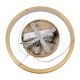 GloboStar® NEMESIS 61157 Κρεμαστό Φωτιστικό Δαχτυλίδι-Κύκλος LED CCT 30W 3513lm 360° AC 220-240V - Εναλλαγή Φωτισμού μέσω Τηλεχειριστηρίου All In One Ψυχρό 6000k+Φυσικό 4500k+Θερμό 2700k Dimmable Φ40cm - Χρυσό Βούρτσας - 3 Years Warranty GloboStar® NEMESIS 61157 Κρεμαστό Φωτιστικό Δαχτυλίδι-Κύκλος LED CCT 30W 3513lm 360° AC 220-240V - Εναλλαγή Φωτισμού μέσω Τηλεχειριστηρίου All In One Ψυχρό 6000k+Φυσικό 4500k+Θερμό 2700k Dimmable Φ40cm - Χρυσό Βούρτσας - 3 Years Warranty