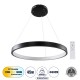 GloboStar® NEMESIS 61158 Κρεμαστό Φωτιστικό Δαχτυλίδι-Κύκλος LED CCT 45W 5230lm 360° AC 220-240V - Εναλλαγή Φωτισμού μέσω Τηλεχειριστηρίου All In One Ψυχρό 6000k+Φυσικό 4500k+Θερμό 2700k Dimmable Φ60cm - Μαύρο - 3 Years Warranty GloboStar® NEMESIS 61158 Κρεμαστό Φωτιστικό Δαχτυλίδι-Κύκλος LED CCT 45W 5230lm 360° AC 220-240V - Εναλλαγή Φωτισμού μέσω Τηλεχειριστηρίου All In One Ψυχρό 6000k+Φυσικό 4500k+Θερμό 2700k Dimmable Φ60cm - Μαύρο - 3 Years Warranty