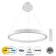 GloboStar® NEMESIS 61159 Κρεμαστό Φωτιστικό Δαχτυλίδι-Κύκλος LED CCT 45W 5230lm 360° AC 220-240V - Εναλλαγή Φωτισμού μέσω Τηλεχειριστηρίου All In One Ψυχρό 6000k+Φυσικό 4500k+Θερμό 2700k Dimmable Φ60cm - Λευκό - 3 Years Warranty GloboStar® NEMESIS 61159 Κρεμαστό Φωτιστικό Δαχτυλίδι-Κύκλος LED CCT 45W 5230lm 360° AC 220-240V - Εναλλαγή Φωτισμού μέσω Τηλεχειριστηρίου All In One Ψυχρό 6000k+Φυσικό 4500k+Θερμό 2700k Dimmable Φ60cm - Λευκό - 3 Years Warranty