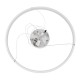 GloboStar® NEMESIS 61162 Κρεμαστό Φωτιστικό Δαχτυλίδι-Κύκλος LED CCT 67W 7689lm 360° AC 220-240V - Εναλλαγή Φωτισμού μέσω Τηλεχειριστηρίου All In One Ψυχρό 6000k+Φυσικό 4500k+Θερμό 2700k Dimmable Φ80cm - Λευκό - 3 Years Warranty GloboStar® NEMESIS 61162 Κρεμαστό Φωτιστικό Δαχτυλίδι-Κύκλος LED CCT 67W 7689lm 360° AC 220-240V - Εναλλαγή Φωτισμού μέσω Τηλεχειριστηρίου All In One Ψυχρό 6000k+Φυσικό 4500k+Θερμό 2700k Dimmable Φ80cm - Λευκό - 3 Years Warranty