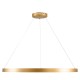 GloboStar® NEMESIS 61166 Κρεμαστό Φωτιστικό Δαχτυλίδι-Κύκλος LED CCT 75W 8743lm 360° AC 220-240V - Εναλλαγή Φωτισμού μέσω Τηλεχειριστηρίου All In One Ψυχρό 6000k+Φυσικό 4500k+Θερμό 2700k Dimmable Φ100cm - Χρυσό Βούρτσας - 3 Years Warranty GloboStar® NEMESIS 61166 Κρεμαστό Φωτιστικό Δαχτυλίδι-Κύκλος LED CCT 75W 8743lm 360° AC 220-240V - Εναλλαγή Φωτισμού μέσω Τηλεχειριστηρίου All In One Ψυχρό 6000k+Φυσικό 4500k+Θερμό 2700k Dimmable Φ100cm - Χρυσό Βούρτσας - 3 Years Warranty