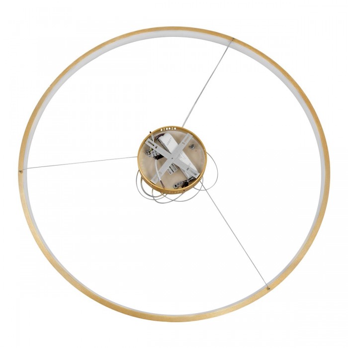 GloboStar® NEMESIS 61166 Κρεμαστό Φωτιστικό Δαχτυλίδι-Κύκλος LED CCT 75W 8743lm 360° AC 220-240V - Εναλλαγή Φωτισμού μέσω Τηλεχειριστηρίου All In One Ψυχρό 6000k+Φυσικό 4500k+Θερμό 2700k Dimmable Φ100cm - Χρυσό Βούρτσας - 3 Years Warranty GloboStar® NEMESIS 61166 Κρεμαστό Φωτιστικό Δαχτυλίδι-Κύκλος LED CCT 75W 8743lm 360° AC 220-240V - Εναλλαγή Φωτισμού μέσω Τηλεχειριστηρίου All In One Ψυχρό 6000k+Φυσικό 4500k+Θερμό 2700k Dimmable Φ100cm - Χρυσό Βούρτσας - 3 Years Warranty