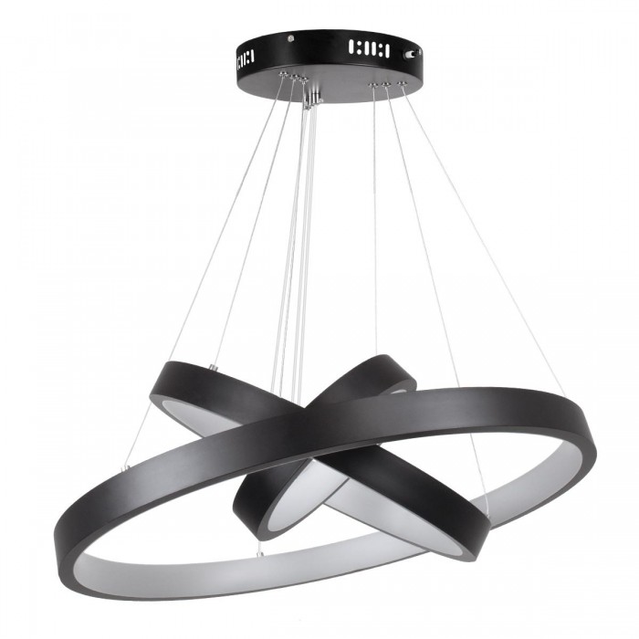 GloboStar® NEMESIS TRIO 61167-DECO Κρεμαστό Φωτιστικό Δαχτυλίδι-Κύκλος LED CCT 100W 12123lm 360° AC 220-240V - Εναλλαγή Φωτισμού μέσω Τηλεχειριστηρίου All In One Ψυχρό 6000k+Φυσικό 4500k+Θερμό 2700k Dimmable Φ25+40+60cm - Μαύρο - 3 Years Warranty GloboStar® NEMESIS TRIO 61167-DECO Κρεμαστό Φωτιστικό Δαχτυλίδι-Κύκλος LED CCT 100W 12123lm 360° AC 220-240V - Εναλλαγή Φωτισμού μέσω Τηλεχειριστηρίου All In One Ψυχρό 6000k+Φυσικό 4500k+Θερμό 2700k Dimmable Φ25+40+60cm - Μαύρο - 3 Years Warranty