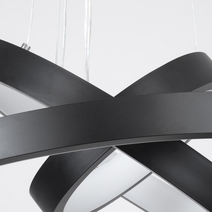 GloboStar® NEMESIS TRIO 61167-DECO Κρεμαστό Φωτιστικό Δαχτυλίδι-Κύκλος LED CCT 100W 12123lm 360° AC 220-240V - Εναλλαγή Φωτισμού μέσω Τηλεχειριστηρίου All In One Ψυχρό 6000k+Φυσικό 4500k+Θερμό 2700k Dimmable Φ25+40+60cm - Μαύρο - 3 Years Warranty GloboStar® NEMESIS TRIO 61167-DECO Κρεμαστό Φωτιστικό Δαχτυλίδι-Κύκλος LED CCT 100W 12123lm 360° AC 220-240V - Εναλλαγή Φωτισμού μέσω Τηλεχειριστηρίου All In One Ψυχρό 6000k+Φυσικό 4500k+Θερμό 2700k Dimmable Φ25+40+60cm - Μαύρο - 3 Years Warranty