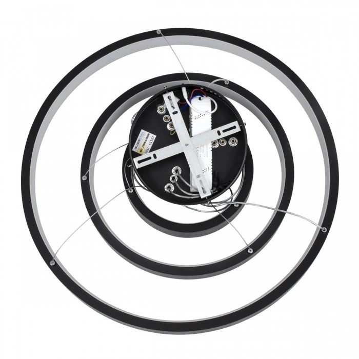GloboStar® NEMESIS TRIO 61167-DECO Κρεμαστό Φωτιστικό Δαχτυλίδι-Κύκλος LED CCT 100W 12123lm 360° AC 220-240V - Εναλλαγή Φωτισμού μέσω Τηλεχειριστηρίου All In One Ψυχρό 6000k+Φυσικό 4500k+Θερμό 2700k Dimmable Φ25+40+60cm - Μαύρο - 3 Years Warranty GloboStar® NEMESIS TRIO 61167-DECO Κρεμαστό Φωτιστικό Δαχτυλίδι-Κύκλος LED CCT 100W 12123lm 360° AC 220-240V - Εναλλαγή Φωτισμού μέσω Τηλεχειριστηρίου All In One Ψυχρό 6000k+Φυσικό 4500k+Θερμό 2700k Dimmable Φ25+40+60cm - Μαύρο - 3 Years Warranty