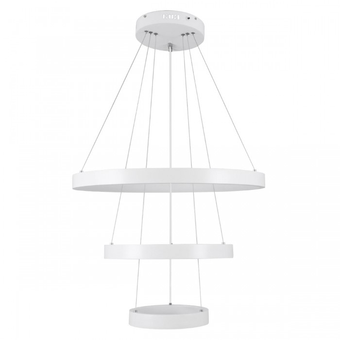 GloboStar® NEMESIS TRIO 61168-DECO Κρεμαστό Φωτιστικό Δαχτυλίδι-Κύκλος LED CCT 100W 12123lm 360° AC 220-240V - Εναλλαγή Φωτισμού μέσω Τηλεχειριστηρίου All In One Ψυχρό 6000k+Φυσικό 4500k+Θερμό 2700k Dimmable Φ25+40+60cm - Λευκό - 3 Years Warranty GloboStar® NEMESIS TRIO 61168-DECO Κρεμαστό Φωτιστικό Δαχτυλίδι-Κύκλος LED CCT 100W 12123lm 360° AC 220-240V - Εναλλαγή Φωτισμού μέσω Τηλεχειριστηρίου All In One Ψυχρό 6000k+Φυσικό 4500k+Θερμό 2700k Dimmable Φ25+40+60cm - Λευκό - 3 Years Warranty