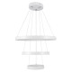 GloboStar® NEMESIS TRIO 61168-DECO Κρεμαστό Φωτιστικό Δαχτυλίδι-Κύκλος LED CCT 100W 12123lm 360° AC 220-240V - Εναλλαγή Φωτισμού μέσω Τηλεχειριστηρίου All In One Ψυχρό 6000k+Φυσικό 4500k+Θερμό 2700k Dimmable Φ25+40+60cm - Λευκό - 3 Years Warranty GloboStar® NEMESIS TRIO 61168-DECO Κρεμαστό Φωτιστικό Δαχτυλίδι-Κύκλος LED CCT 100W 12123lm 360° AC 220-240V - Εναλλαγή Φωτισμού μέσω Τηλεχειριστηρίου All In One Ψυχρό 6000k+Φυσικό 4500k+Θερμό 2700k Dimmable Φ25+40+60cm - Λευκό - 3 Years Warranty