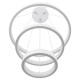 GloboStar® NEMESIS TRIO 61168-DECO Κρεμαστό Φωτιστικό Δαχτυλίδι-Κύκλος LED CCT 100W 12123lm 360° AC 220-240V - Εναλλαγή Φωτισμού μέσω Τηλεχειριστηρίου All In One Ψυχρό 6000k+Φυσικό 4500k+Θερμό 2700k Dimmable Φ25+40+60cm - Λευκό - 3 Years Warranty GloboStar® NEMESIS TRIO 61168-DECO Κρεμαστό Φωτιστικό Δαχτυλίδι-Κύκλος LED CCT 100W 12123lm 360° AC 220-240V - Εναλλαγή Φωτισμού μέσω Τηλεχειριστηρίου All In One Ψυχρό 6000k+Φυσικό 4500k+Θερμό 2700k Dimmable Φ25+40+60cm - Λευκό - 3 Years Warranty