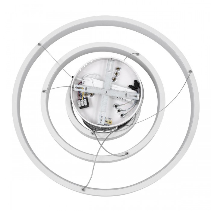 GloboStar® NEMESIS TRIO 61168-DECO Κρεμαστό Φωτιστικό Δαχτυλίδι-Κύκλος LED CCT 100W 12123lm 360° AC 220-240V - Εναλλαγή Φωτισμού μέσω Τηλεχειριστηρίου All In One Ψυχρό 6000k+Φυσικό 4500k+Θερμό 2700k Dimmable Φ25+40+60cm - Λευκό - 3 Years Warranty GloboStar® NEMESIS TRIO 61168-DECO Κρεμαστό Φωτιστικό Δαχτυλίδι-Κύκλος LED CCT 100W 12123lm 360° AC 220-240V - Εναλλαγή Φωτισμού μέσω Τηλεχειριστηρίου All In One Ψυχρό 6000k+Φυσικό 4500k+Θερμό 2700k Dimmable Φ25+40+60cm - Λευκό - 3 Years Warranty