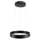 GloboStar® VENOM 61173 Κρεμαστό Φωτιστικό Δαχτυλίδι-Κύκλος LED CCT 30W 3513lm 120° AC 220-240V - Εναλλαγή Φωτισμού μέσω Τηλεχειριστηρίου All In One Ψυχρό 6000K+Φυσικό 4500K+Θερμό 2700K Dimmable Φ40cm - Μαύρο - 3 Years Warranty GloboStar® VENOM 61173 Κρεμαστό Φωτιστικό Δαχτυλίδι-Κύκλος LED CCT 30W 3513lm 120° AC 220-240V - Εναλλαγή Φωτισμού μέσω Τηλεχειριστηρίου All In One Ψυχρό 6000K+Φυσικό 4500K+Θερμό 2700K Dimmable Φ40cm - Μαύρο - 3 Years Warranty