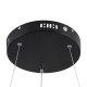GloboStar® VENOM 61173 Κρεμαστό Φωτιστικό Δαχτυλίδι-Κύκλος LED CCT 30W 3513lm 120° AC 220-240V - Εναλλαγή Φωτισμού μέσω Τηλεχειριστηρίου All In One Ψυχρό 6000K+Φυσικό 4500K+Θερμό 2700K Dimmable Φ40cm - Μαύρο - 3 Years Warranty GloboStar® VENOM 61173 Κρεμαστό Φωτιστικό Δαχτυλίδι-Κύκλος LED CCT 30W 3513lm 120° AC 220-240V - Εναλλαγή Φωτισμού μέσω Τηλεχειριστηρίου All In One Ψυχρό 6000K+Φυσικό 4500K+Θερμό 2700K Dimmable Φ40cm - Μαύρο - 3 Years Warranty