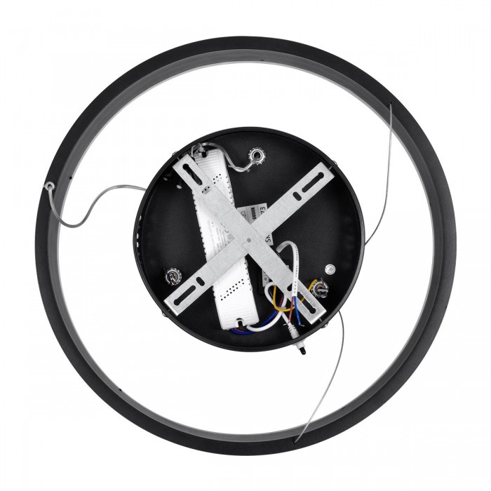 GloboStar® VENOM 61173 Κρεμαστό Φωτιστικό Δαχτυλίδι-Κύκλος LED CCT 30W 3513lm 120° AC 220-240V - Εναλλαγή Φωτισμού μέσω Τηλεχειριστηρίου All In One Ψυχρό 6000K+Φυσικό 4500K+Θερμό 2700K Dimmable Φ40cm - Μαύρο - 3 Years Warranty GloboStar® VENOM 61173 Κρεμαστό Φωτιστικό Δαχτυλίδι-Κύκλος LED CCT 30W 3513lm 120° AC 220-240V - Εναλλαγή Φωτισμού μέσω Τηλεχειριστηρίου All In One Ψυχρό 6000K+Φυσικό 4500K+Θερμό 2700K Dimmable Φ40cm - Μαύρο - 3 Years Warranty