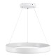 GloboStar® VENOM 61177 Κρεμαστό Φωτιστικό Δαχτυλίδι-Κύκλος LED CCT 45W 5269lm 120° AC 220-240V - Εναλλαγή Φωτισμού μέσω Τηλεχειριστηρίου All In One Ψυχρό 6000K+Φυσικό 4500K+Θερμό 2700K Dimmable Φ60cm - Λευκό - 3 Years Warranty GloboStar® VENOM 61177 Κρεμαστό Φωτιστικό Δαχτυλίδι-Κύκλος LED CCT 45W 5269lm 120° AC 220-240V - Εναλλαγή Φωτισμού μέσω Τηλεχειριστηρίου All In One Ψυχρό 6000K+Φυσικό 4500K+Θερμό 2700K Dimmable Φ60cm - Λευκό - 3 Years Warranty