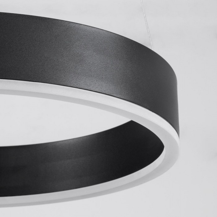 GloboStar® VENOM 61179 Κρεμαστό Φωτιστικό Δαχτυλίδι-Κύκλος LED CCT 67W 7863lm 120° AC 220-240V - Εναλλαγή Φωτισμού μέσω Τηλεχειριστηρίου All In One Ψυχρό 6000K+Φυσικό 4500K+Θερμό 2700K Dimmable Φ80cm - Μαύρο - 3 Years Warranty GloboStar® VENOM 61179 Κρεμαστό Φωτιστικό Δαχτυλίδι-Κύκλος LED CCT 67W 7863lm 120° AC 220-240V - Εναλλαγή Φωτισμού μέσω Τηλεχειριστηρίου All In One Ψυχρό 6000K+Φυσικό 4500K+Θερμό 2700K Dimmable Φ80cm - Μαύρο - 3 Years Warranty
