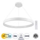 GloboStar® VENOM 61180 Κρεμαστό Φωτιστικό Δαχτυλίδι-Κύκλος LED CCT 67W 7863lm 120° AC 220-240V - Εναλλαγή Φωτισμού μέσω Τηλεχειριστηρίου All In One Ψυχρό 6000K+Φυσικό 4500K+Θερμό 2700K Dimmable Φ80cm - Λευκό - 3 Years Warranty GloboStar® VENOM 61180 Κρεμαστό Φωτιστικό Δαχτυλίδι-Κύκλος LED CCT 67W 7863lm 120° AC 220-240V - Εναλλαγή Φωτισμού μέσω Τηλεχειριστηρίου All In One Ψυχρό 6000K+Φυσικό 4500K+Θερμό 2700K Dimmable Φ80cm - Λευκό - 3 Years Warranty