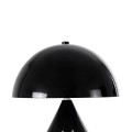 GloboStar® URANUS-S 61449 Μοντέρνο Επιτραπέζιο Φωτιστικό Πορτατίφ Δίφωτο 2 x E27 IP20 Μαύρο & Λευκό Μέταλλο - Μ25 x Π25 x Υ39cm