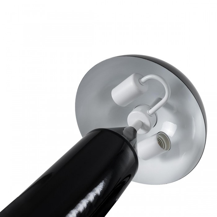 GloboStar® URANUS-S 61449 Μοντέρνο Επιτραπέζιο Φωτιστικό Πορτατίφ Δίφωτο 2 x E27 IP20 Μαύρο & Λευκό Μέταλλο - Μ25 x Π25 x Υ39cm GloboStar® URANUS-S 61449 Μοντέρνο Επιτραπέζιο Φωτιστικό Πορτατίφ Δίφωτο 2 x E27 IP20 Μαύρο & Λευκό Μέταλλο - Μ25 x Π25 x Υ39cm