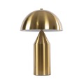 GLOBOSTAR® URANUS-S 61451 Μοντέρνο Επιτραπέζιο Φωτιστικό Πορτατίφ με Ντουί 2 x E27 AC 220-240V IP20 - Χρυσό - Μ25 x Π25 x Υ39cm