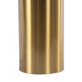 GLOBOSTAR® URANUS-S 61451 Μοντέρνο Επιτραπέζιο Φωτιστικό Πορτατίφ με Ντουί 2 x E27 AC 220-240V IP20 - Χρυσό - Μ25 x Π25 x Υ39cm