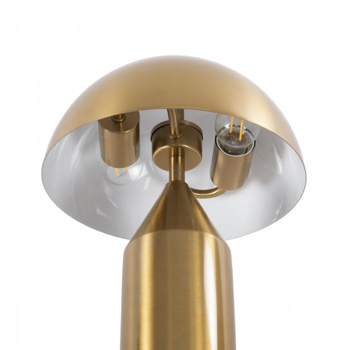 GLOBOSTAR® URANUS-S 61451 Μοντέρνο Επιτραπέζιο Φωτιστικό Πορτατίφ με Ντουί 2 x E27 AC 220-240V IP20 - Χρυσό - Μ25 x Π25 x Υ39cm GLOBOSTAR® URANUS-S 61451 Μοντέρνο Επιτραπέζιο Φωτιστικό Πορτατίφ με Ντουί 2 x E27 AC 220-240V IP20 - Χρυσό - Μ25 x Π25 x Υ39cm