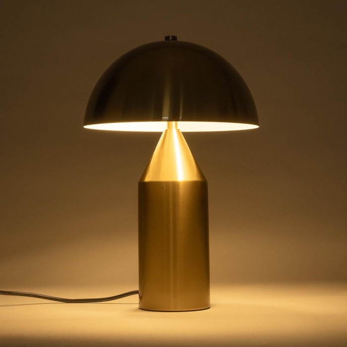 GLOBOSTAR® URANUS-S 61451 Μοντέρνο Επιτραπέζιο Φωτιστικό Πορτατίφ με Ντουί 2 x E27 AC 220-240V IP20 - Χρυσό - Μ25 x Π25 x Υ39cm GLOBOSTAR® URANUS-S 61451 Μοντέρνο Επιτραπέζιο Φωτιστικό Πορτατίφ με Ντουί 2 x E27 AC 220-240V IP20 - Χρυσό - Μ25 x Π25 x Υ39cm