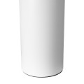 GloboStar® URANUS-M 61454 Μοντέρνο Επιτραπέζιο Φωτιστικό Πορτατίφ Δίφωτο 2 x E27 IP20 Λευκό Μέταλλο - Μ35 x Π35 x Υ54cm