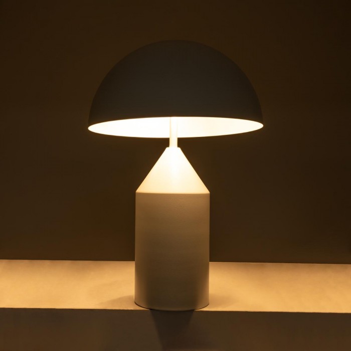 GloboStar® URANUS-M 61454 Μοντέρνο Επιτραπέζιο Φωτιστικό Πορτατίφ Δίφωτο 2 x E27 IP20 Λευκό Μέταλλο - Μ35 x Π35 x Υ54cm GloboStar® URANUS-M 61454 Μοντέρνο Επιτραπέζιο Φωτιστικό Πορτατίφ Δίφωτο 2 x E27 IP20 Λευκό Μέταλλο - Μ35 x Π35 x Υ54cm