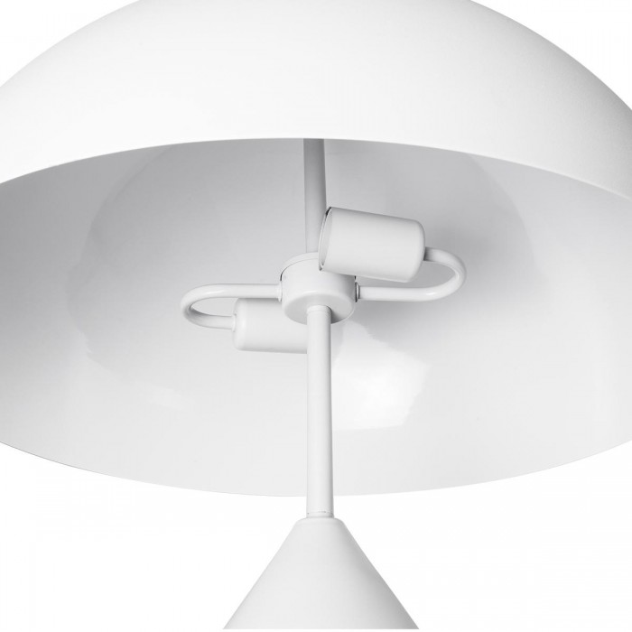 GloboStar® URANUS-L 61458 Μοντέρνο Επιτραπέζιο Φωτιστικό Πορτατίφ Δίφωτο 2 x E27 IP20 Λευκό Μέταλλο - Μ50 x Π50 x Υ77cm GloboStar® URANUS-L 61458 Μοντέρνο Επιτραπέζιο Φωτιστικό Πορτατίφ Δίφωτο 2 x E27 IP20 Λευκό Μέταλλο - Μ50 x Π50 x Υ77cm
