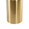GloboStar® URANUS-L 61459 Μοντέρνο Επιτραπέζιο Φωτιστικό Πορτατίφ Δίφωτο 2 x E27 IP20 Χρυσό & Λευκό Μέταλλο - Μ50 x Π50 x Υ77cm